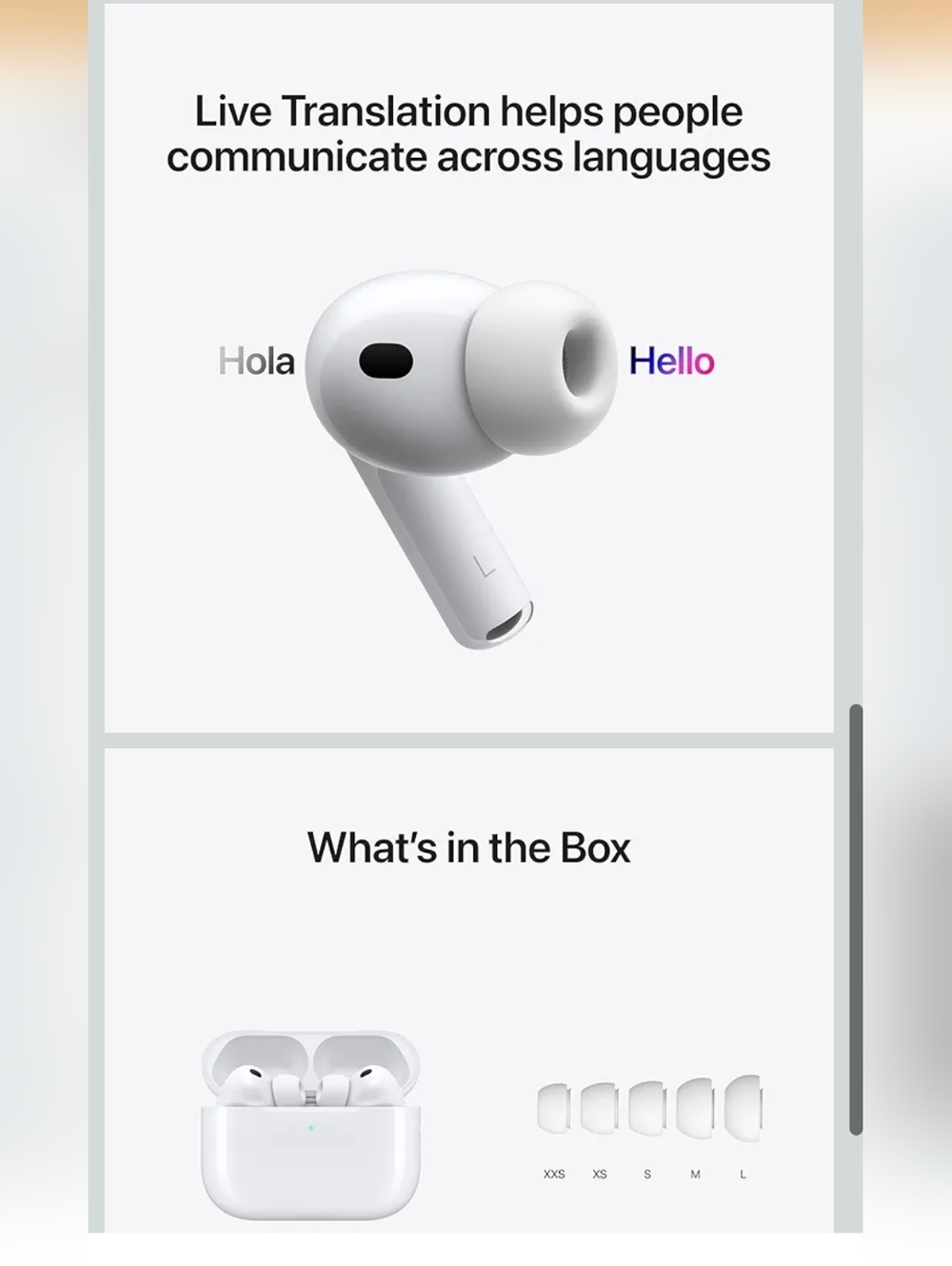NIB Apple AirPods Pro 3 Wireless Earbuds - Picture 5 of 9